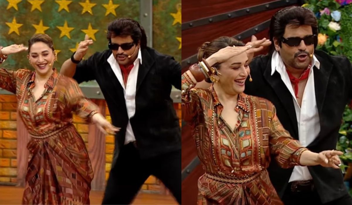 Laughter Chefs 3 के सेट पर माधुरी दीक्षित ने कृष्णा अभिषेक संग मचाई धूम, 'तेजाब' के सुपरहिट गाने पर किया डांस