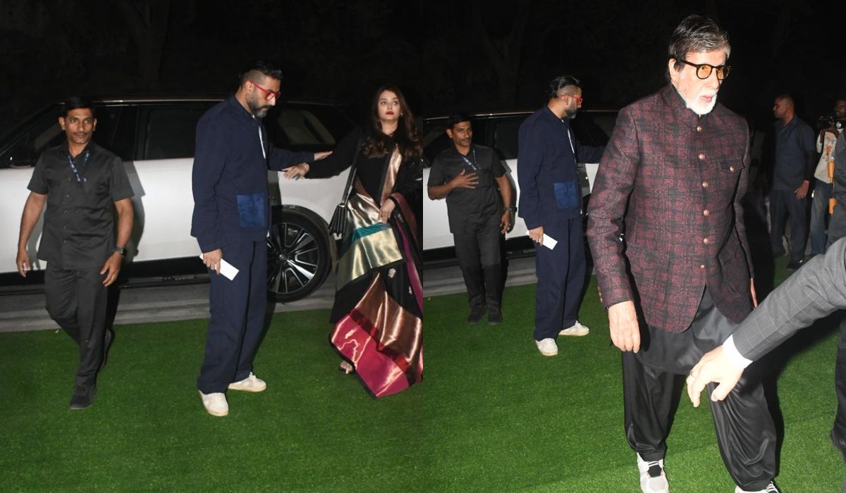 आराध्या के एनुअल फंक्शन में ऐश्वर्या राय का हाथ थामे पहुंचे अभिषेक बच्चन, बिग बी भी साथ आए नजर