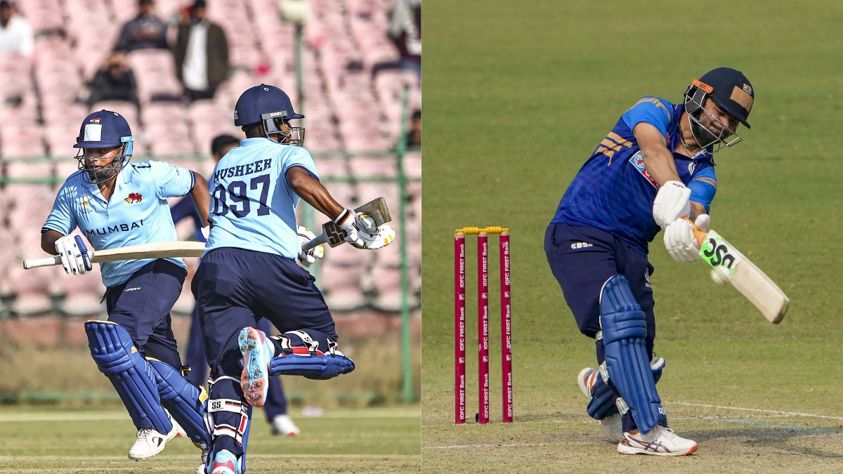 Vijay Hazare Trophy Live Score: यूपी को लगा दूसरा झटका, मुंबई के तीन बल्लेबाज लौटे पवेलियन