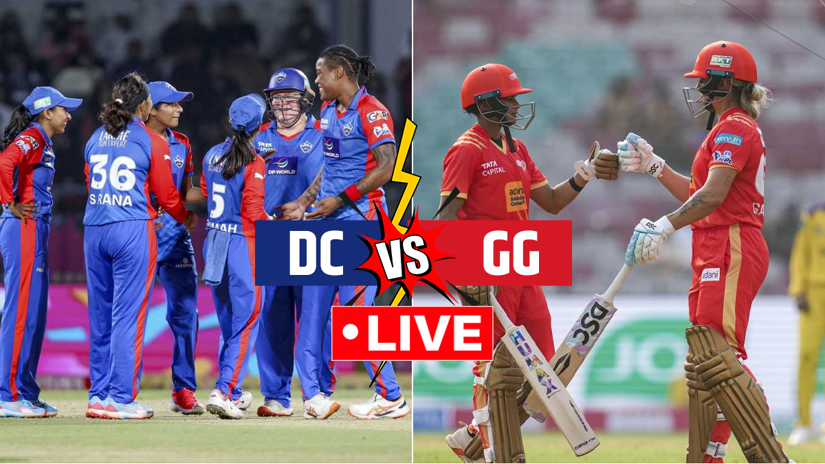 DC vs GG Live Score: दिल्ली और गुजरात के बीच होगी कांटे की टक्कर