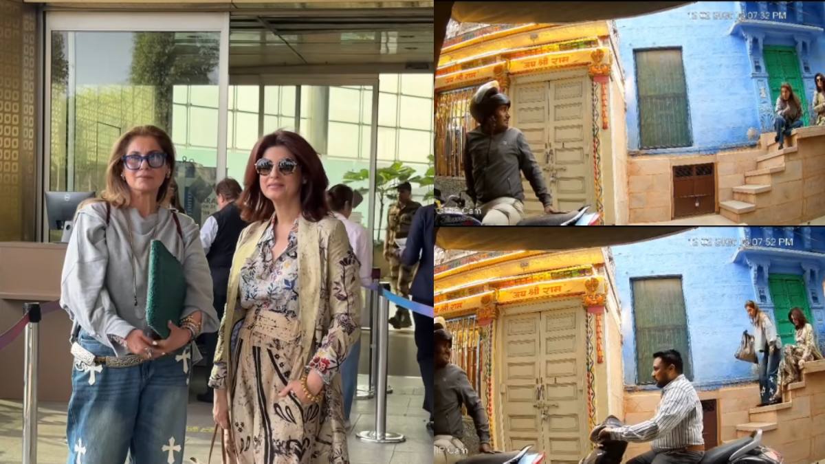 जोधपुर की गलियों में बेफिक्र घूम रहीं डिंपल कपाड़िया-ट्विंकल, तभी पड़ी शख्स की नजर, मां-बेटी ने चुटकियों में बना दिया बुद्धू