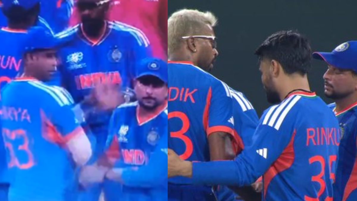 VIDEO: हाथ मिलाने के दौरान सूर्या ने लगाई कुलदीप को डांट, मैच के दौरान की थी बड़ी गलती, रिएक्शन हुआ वायरल