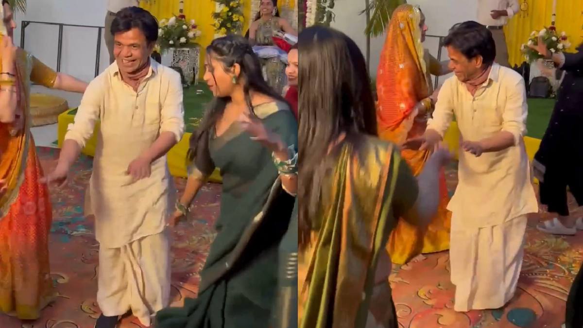 जेल से निकलकर खूब झूमे राजपाल यादव, भतीजी की शादी में लेडीज संग किया जमकर किया लुंगी डांस, बांध दिया समा