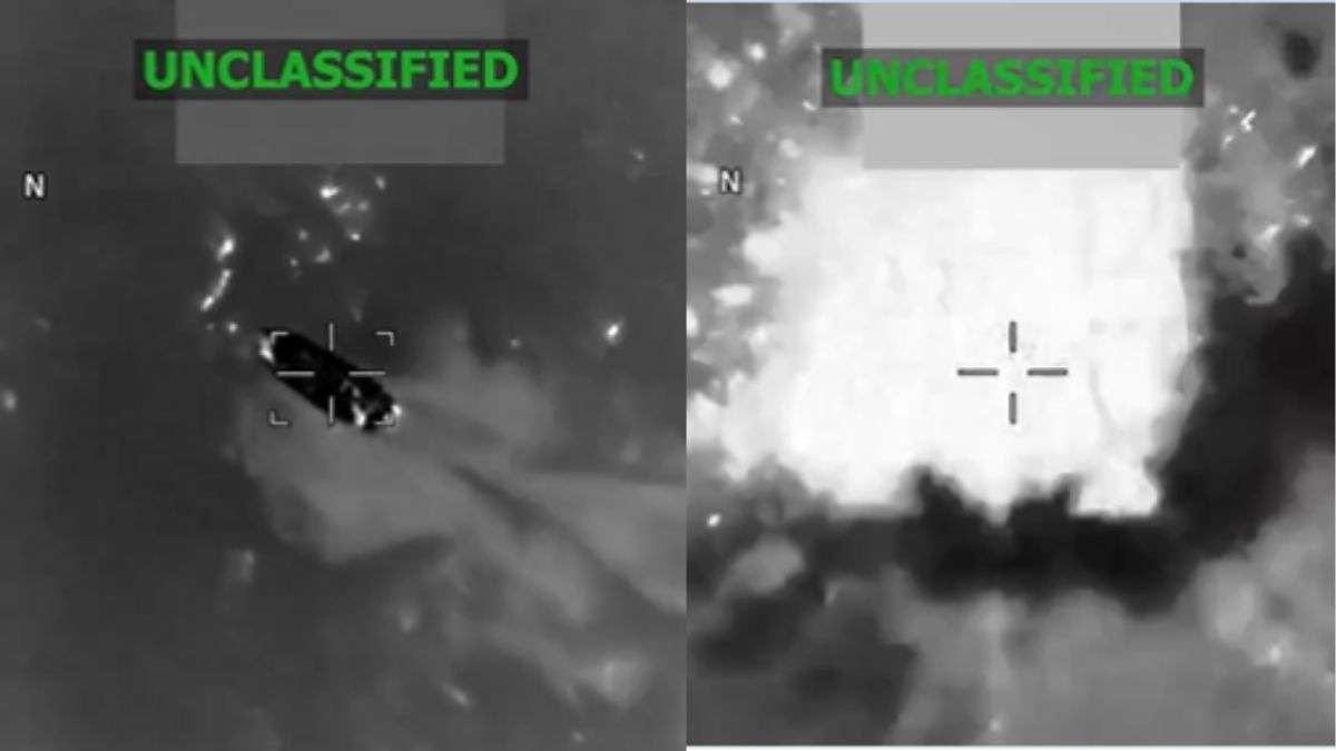 अमेरिकी सेना ने कैरिबियन सागर में किया एक और ड्रग बोट पर घातक हमला, 3 लोगों की मौत