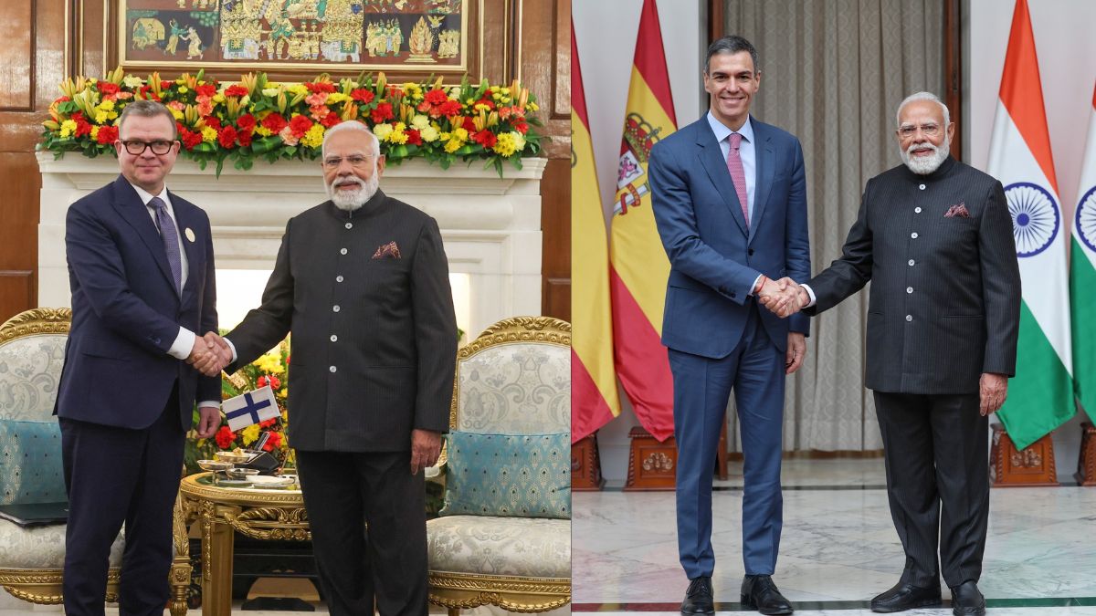 India AI Impact Expo: स्पेन के राष्ट्रपति और फिनलैंड के प्रधानमंत्री से मिले पीएम मोदी, INDIA-EU एफटीए को बताया स्वर्णिम युग