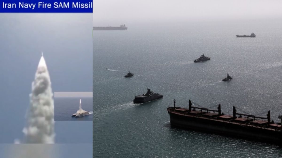 अमेरिका से भारी तनाव के बीच ईरान ने होर्मुज जलडमरूमध्य में दागी Sayyad-3G मिसाइल, समंदर में भड़ी विद्रोह की आग