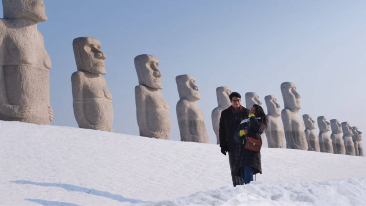 बर्फीली वादियों में अरिजीत ने चलाया सुरों का जादू, 'ख्वाब देखूं' में आमिर के बेटे ने साउथ की सुपरस्टार हीरोइन संग रोमांस से लगाए चार चांद