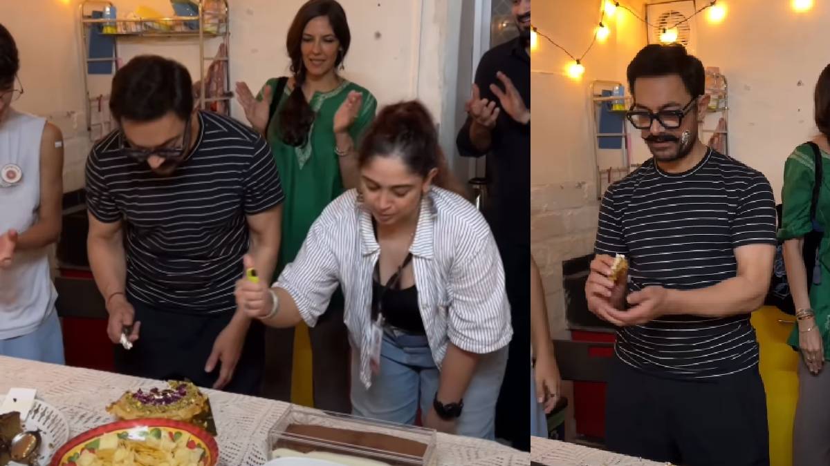 आमिर खान ने परिवार संग सादगी के मनाया 61वां जन्मदिन, गर्लफ्रेंड गौरी भी रहीं मौजूद, वीडियो देखते ही मिलने लगी बधाई