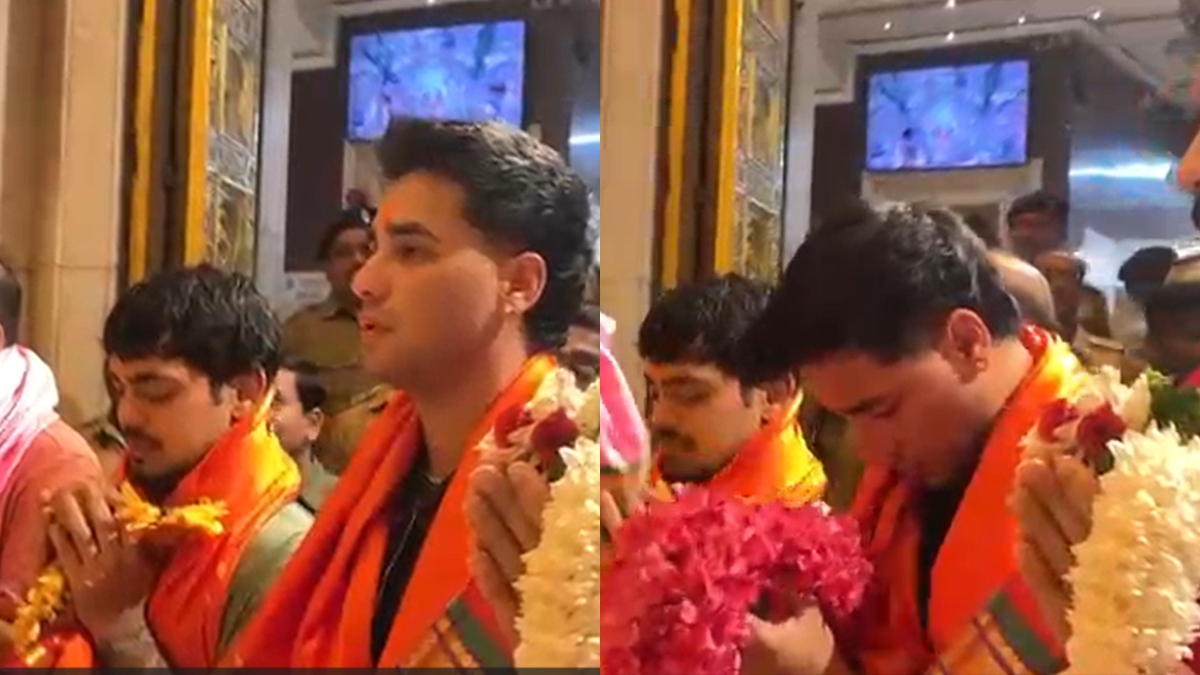 IND vs ENG: सेमीफाइनल मुकाबले से पहले सिद्धिविनायक मंदिर पहुंचे अभिषेक शर्मा और ईशान किशन, सामने आया VIDEO