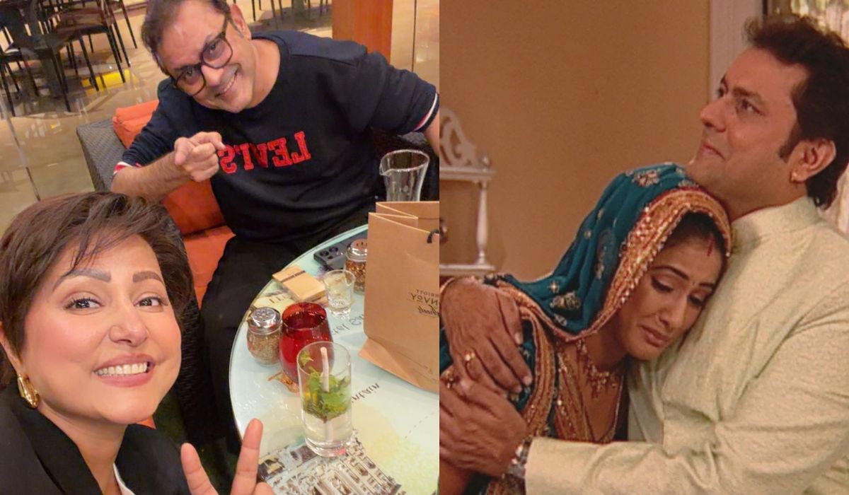 हिना खान की 'ये रिश्ता क्या कहलाता है' के ऑन-स्क्रीन पिता संजीव सेठ से हुई मुलाकात, कैप्शन ने जीता दिल