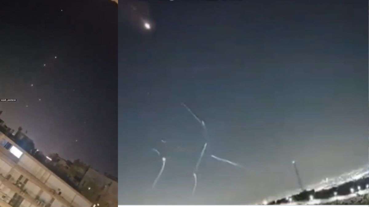 तेल-अवीव के आसमान में जब इजरायल और ईरान की मिसाइलों के बीच हुआ भीषण युद्ध...आ गई रामायण और महाभारत सीरियल की याद, देखें VIDEO