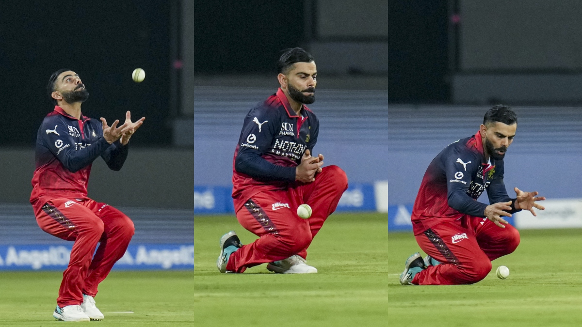 VIDEO: विराट कोहली ने टपकाया आसान कैच, अनुष्का शर्मा का रिएक्शन हो गया वायरल