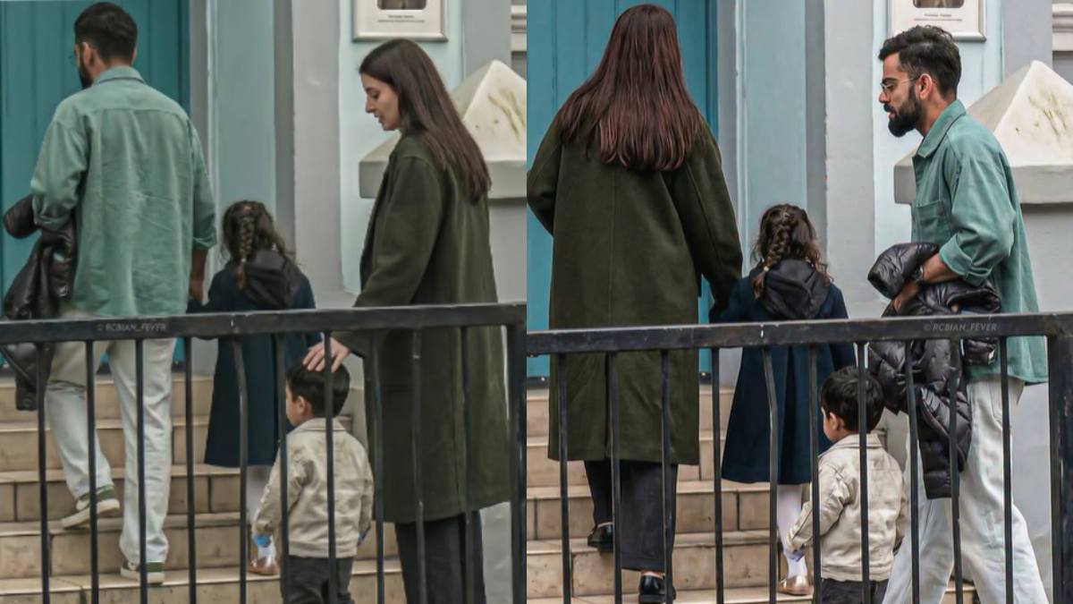 बेटे अकाय और बेटी वामिका संग फुर्सत के पल बिता रहे विराट कोहली-अनुष्का, सामने आया क्यूट मोमेंट, बच्चों को देख बोले फैंस- कितने बड़े हो गए