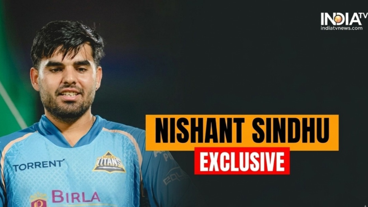 Exclusive: GT के धुरंधर ऑलराउंडर निशांत सिंधु का सपना भारत के लिए वर्ल्ड कप और WTC जीतना
