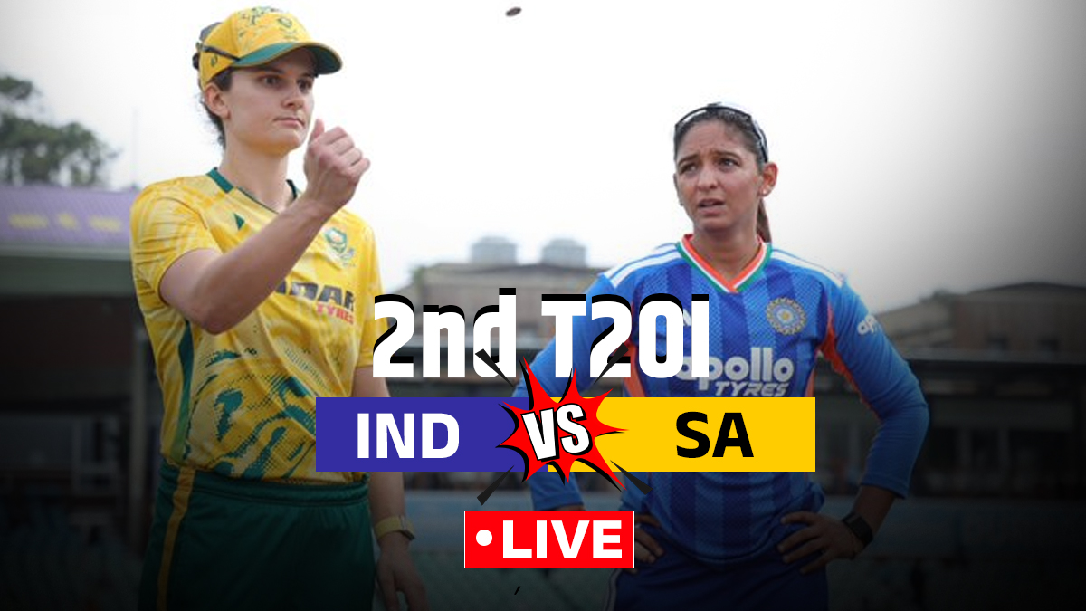 IND vs SA 2nd T20I Live: टीम इंडिया को लगा तीसरा झटका, अनुष्का शर्मा 28 रन बनाकर हुई आउट
