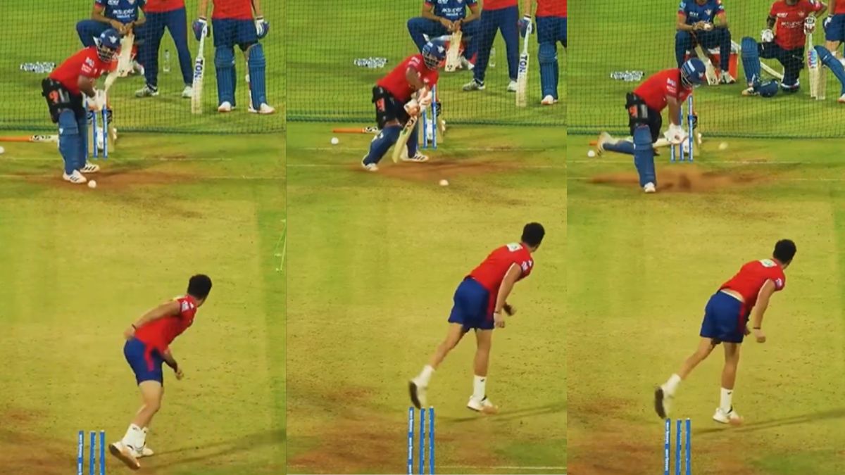 VIDEO: नेट्स में अर्जुन तेंदुलकर उगल रहे हैं आग, खतरनाक यॉर्कर से किया ऋषभ पंत को चित्त