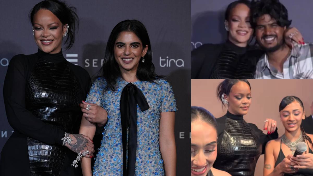 मुंबई लौटीं रिहाना का जलवा, पहना हीरे से जड़ा खूबसूरत हाथफूल, ईशा अंबानी संग खिंचवाई फोटो, सेलेब्स के साथ की मस्ती