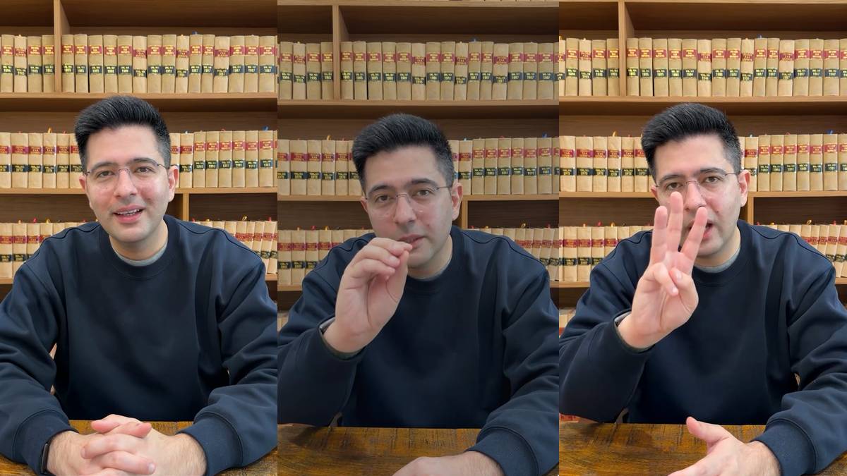          राघव चड्ढा ने आम आदमी पार्टी के आरोपों का दिया जवाब, वीडियो जारी कर पूछे 3 सवाल; दी ये चुनौती          