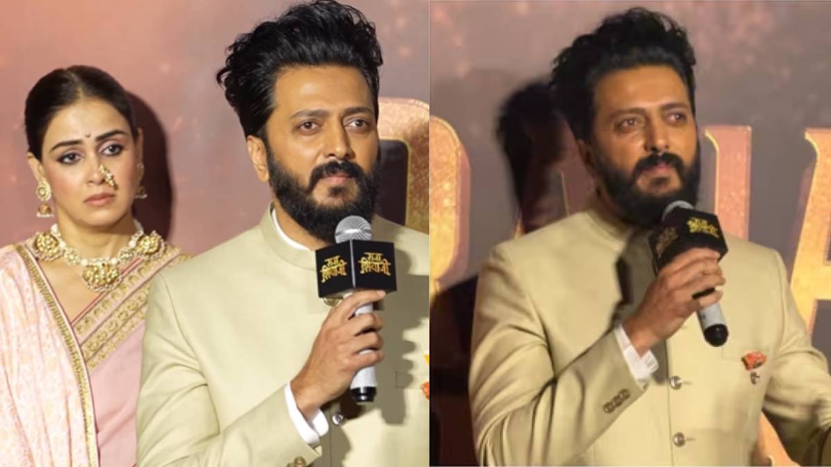 'राजा शिवाजी' के ट्रेलर लॉन्च पर रो पड़े रितेश और जेनेलिया, आंखों से बहता रहा आंसू, बोला- वोभाई की तरह खड़ा रहा
