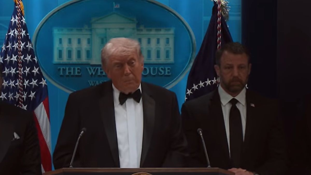 'सीक्रेट सर्विस ने बेहतरीन काम किया, सभी कैबिनेट सदस्य सुरक्षित, हमलावर को पकड़ लिया गया है', प्रेस कॉन्फेंस में बोले ट्रंप