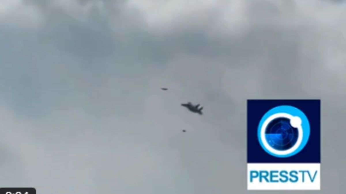 ईरान के शाहेद ड्रोन ने अमेरिका के F-15 फाइटर जेट को आसमान में खूब छकाया और टारगेट पर कर दिया हिट, देखें दिलचस्प VIDEO