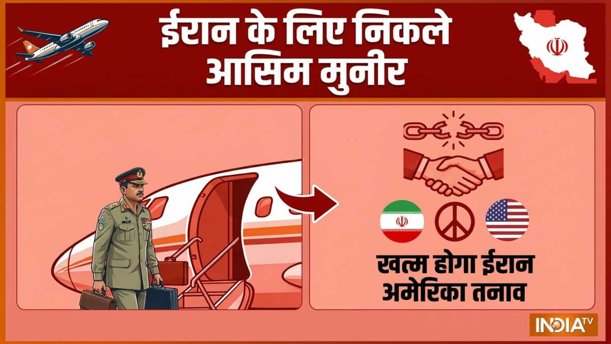 पाकिस्तानी सेना प्रमुख आसिम मुनीर ईरान के लिए हुए रवाना, तनाव के बीच युद्ध खत्म करने में जुटे कई देश