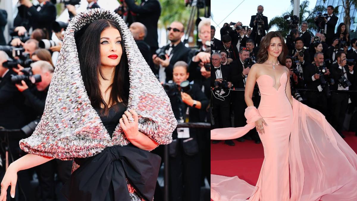 Cannes फेस्टिवल में आलिया भट्ट ने बिखेरा जलवा, लोगों को आई ऐश्वर्या राय की याद, सोशल मीडिया पर वायरल हो रही तस्वीरें