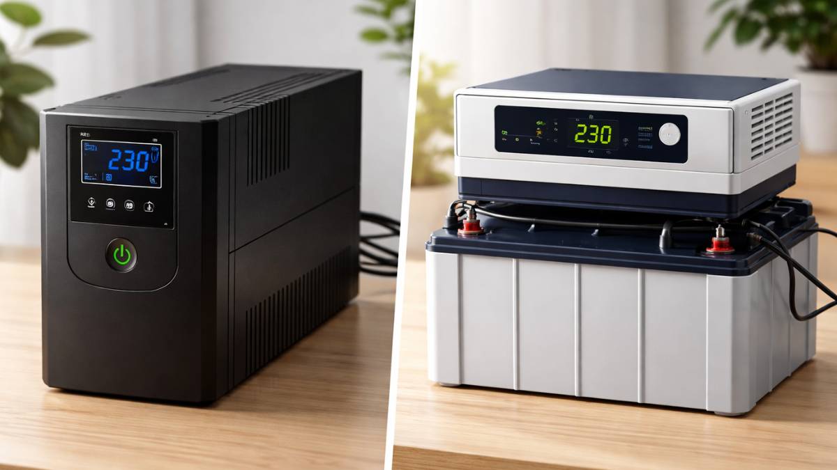 UPS और Inverter में क्या अंतर है? घर या ऑफिस में किसे यूज करना है फायदेमंद?