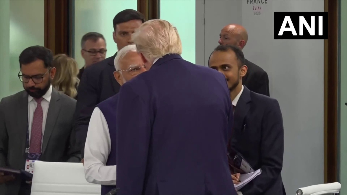 फ्रांस में पीएम मोदी से मिले डोनाल्ड ट्रंप, G-7 की बैठक के दौरान हुई मुलाकात, देखें Video
