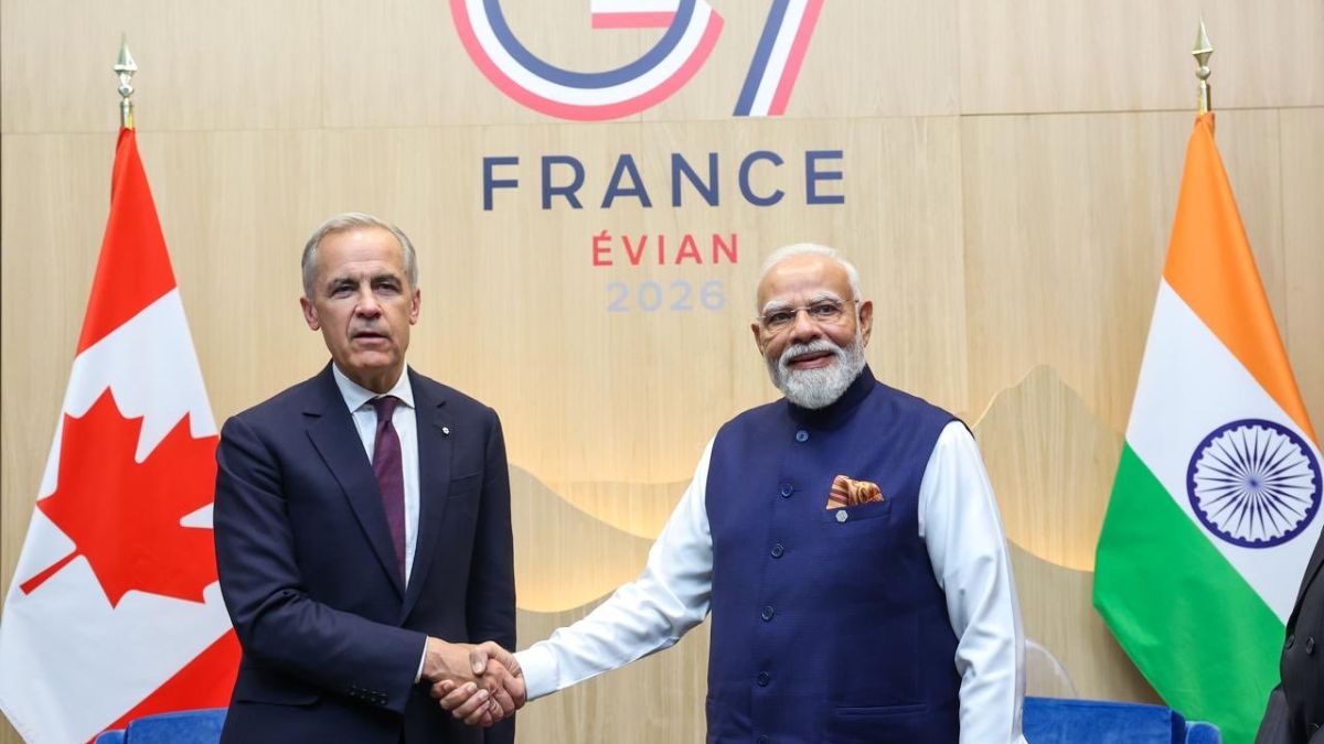 G7 में दिखी भारत-कनाडा की नई केमिस्ट्री, PM मोदी ने कार्नी से कहा- 'इस साल कनाडा आने की कोशिश करूंगा'