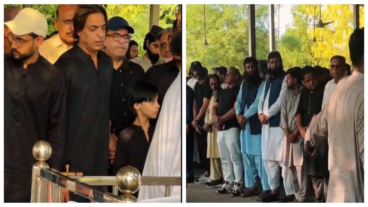 शोएब अख्तर के भाई शाहिद अख्तर के जनाजे में शामिल हुए लश्कर ए तैयबा से जुड़े लोग, सामने आया Video