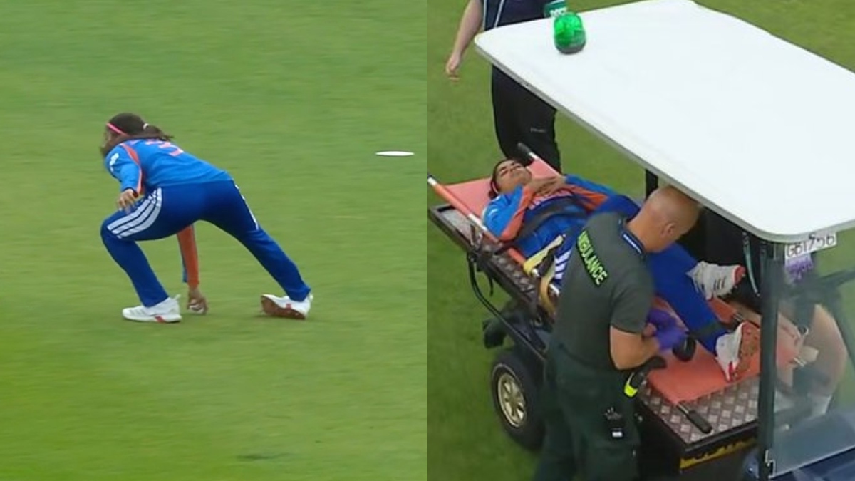 IND vs NED: श्रेयंका पाटिल बीच मैच हुईं में बुरी तरह चोटिल, स्ट्रेचर पर लादकर मैदान से लेकर जाया गया बाहर