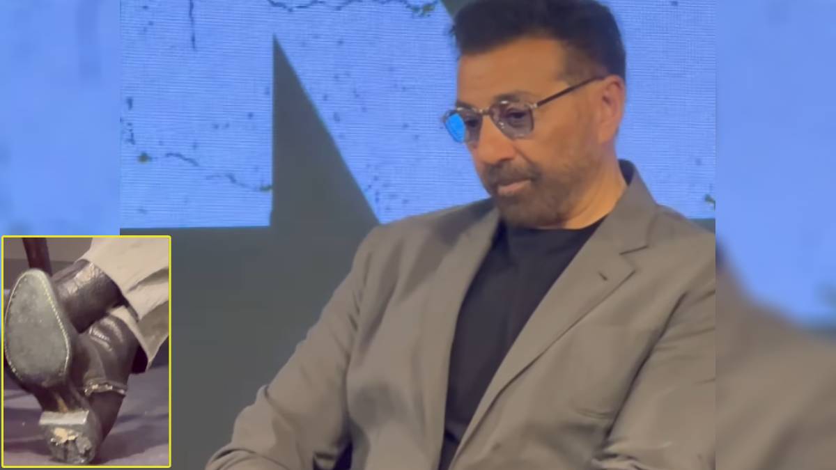 'इक्का' के ट्रेलर लॉन्च में सनी देओल का सादगी भरा अंदाज, इवेंट में घिसे जूते पहनकर पहुंचे, वीडियो वायरल