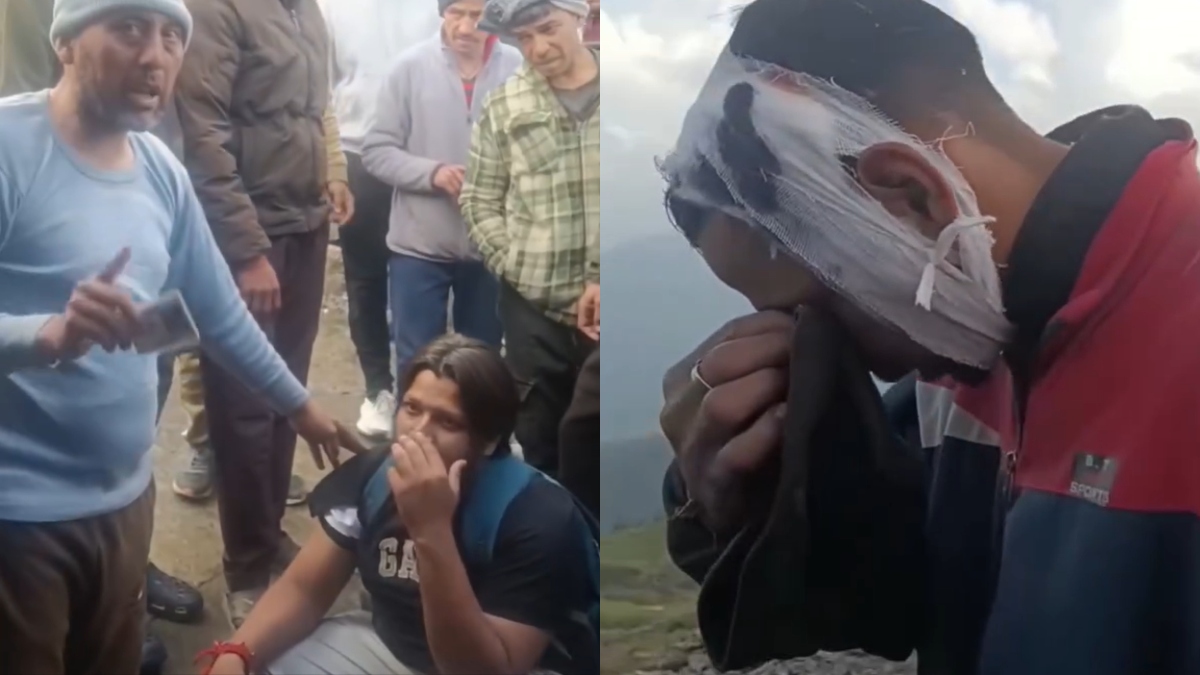 तुंगनाथ धाम में युवक ने खच्चरवाले का सिर फोड़ा, खून देख भड़के स्थानीय लोग, कहा- 'ऐसे पर्यटकों की एंट्री बंद हो'