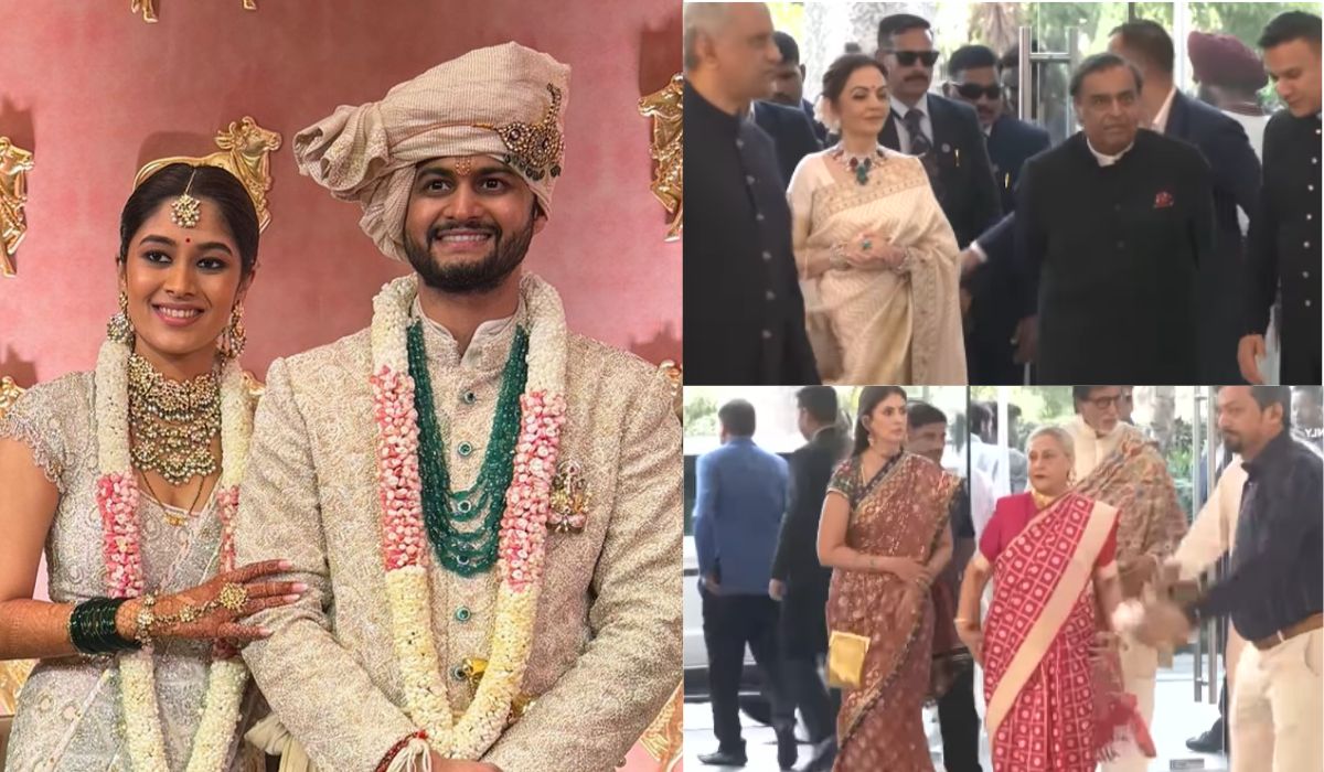 सुप्रिया सुले की बेटी रेवती की शादी में दिखा सितारों का जमावड़ा, अंबानी और बच्चन परिवार ने बढ़ाई रौनक