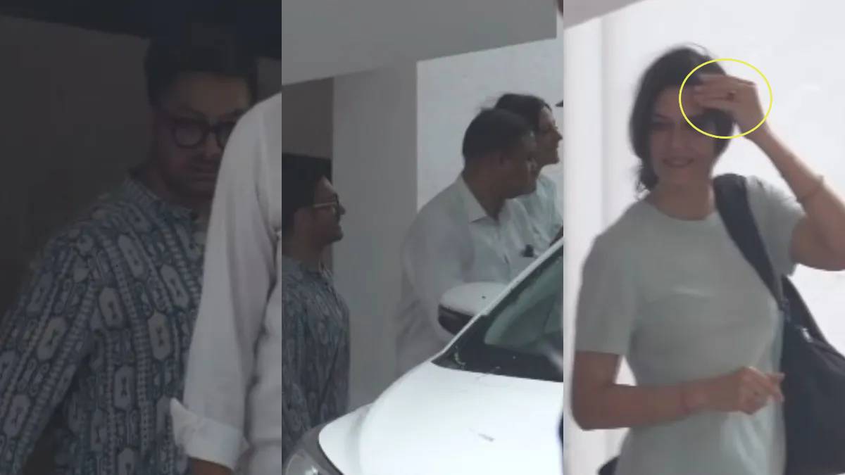 न सूट और न साड़ी, आमिर खान संग शादी के बाद लोवर और टी-शर्ट में दिखीं गौरी स्प्रैट, वेडिंग रिंग ने खींचा फैंस का ध्यान