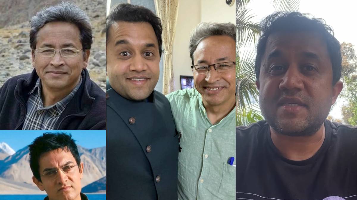 'फुंसुक वांगडू को मरने मत देना', भूख हड़ताल पर बैठे सोनम वांगचुक की बिगड़ती सेहत देख '3 इडियट्स' के चतुर ने जोड़े हाथ, फैंस से की अपील