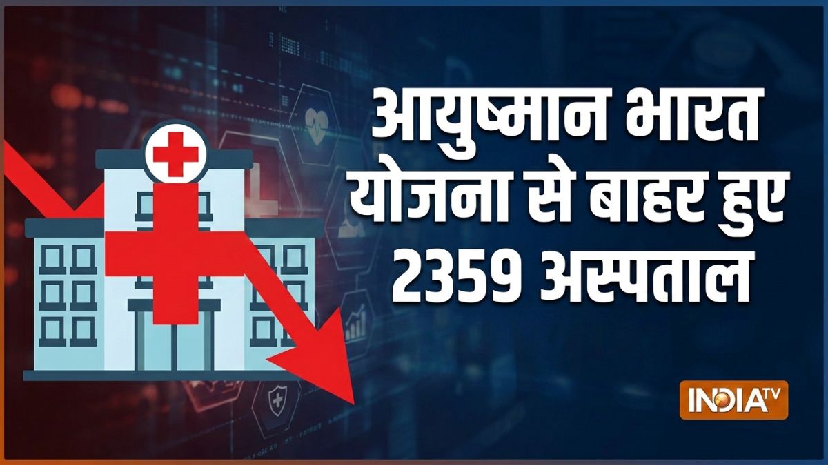 आयुष्मान भारत के नियमों का उल्लंघन करने वाले 2359 अस्पतालों को लिस्ट से हटाया, 1200 अस्पताल निलंबित