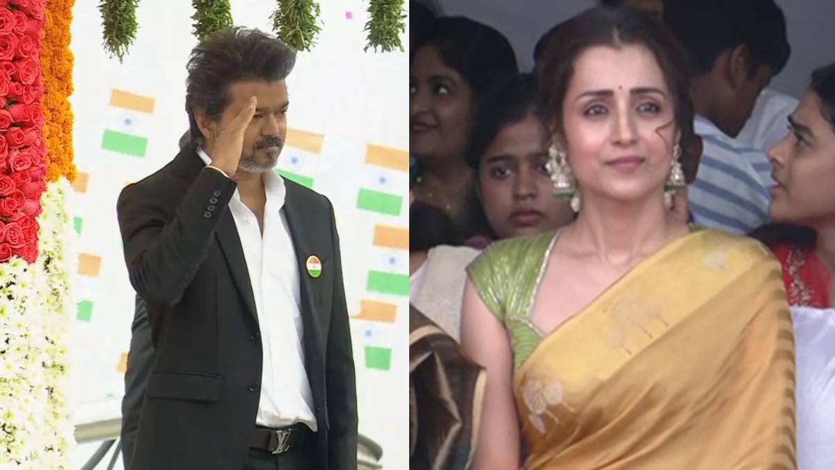 स्वतंत्रता दिवस 2026 समारोह में तृषा-विजय के सैल्यूट पर DMK ने उठाया सवाल, कहा- 'मुख्यमंत्री की गरिमा तार-तार हो गई'