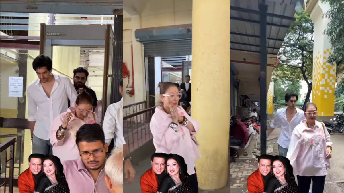 'बर्थडे मनाने आई थी', फैमिली कोर्ट के बाहर बेटे संग दिखीं सुनीता अहूजा, पैप्स को दिया अटपटा जवाब