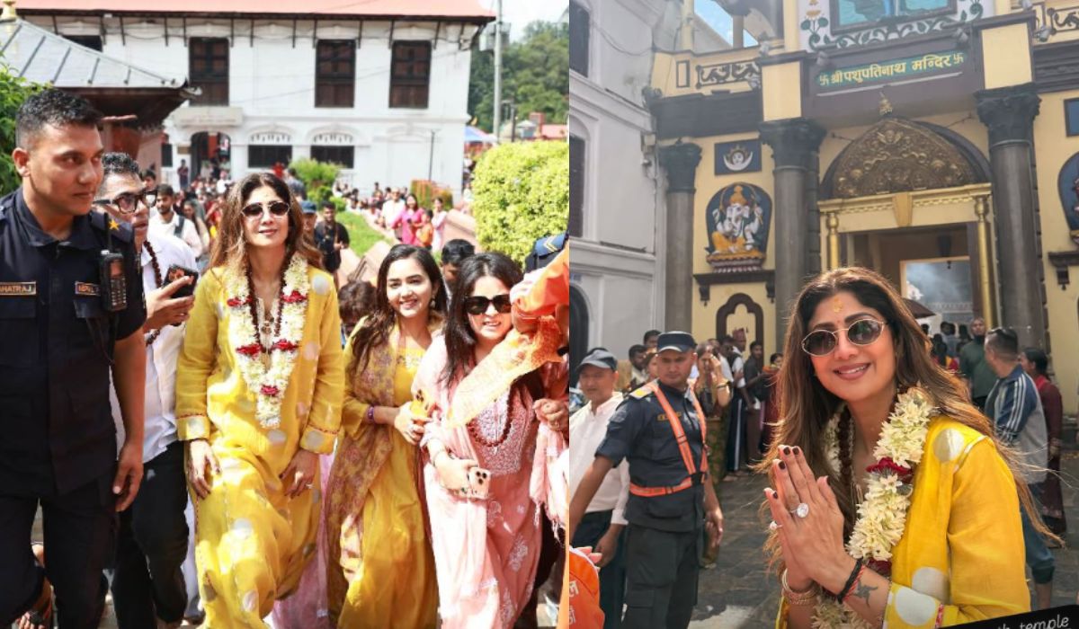 शिल्पा शेट्टी ने पशुपतिनाथ मंदिर में भगवान शिव का लिया आशीर्वाद, काठमांडू से शेयर की खूबसूरत झलक