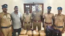 तमिलनाडु से श्रीलंका के लिए हो रही थी स्मगलिंग, 290 किलो गांजा, बकरियां और कबूतर जब्त