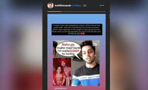 himansh kohli reacts on fake video