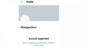 Actress kangana ranaut twitter account suspend - अभिनेत्री कंगना रनौत का ट्विटर  अकाउंट सस्पेंड, सोशल मीडिया के नियमों के उल्लंघन का आरोप - India TV Hindi  News
