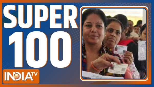 Super 100 :  हरियाणा विधानसभा की 90 सीटों पर आज हो रही है वोटिंग... 