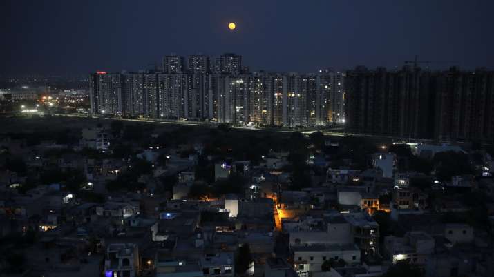 Greater Noida, New Delhi, Supermoon