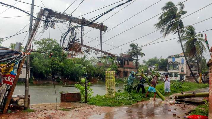 Cyclone Amphan, West Benga