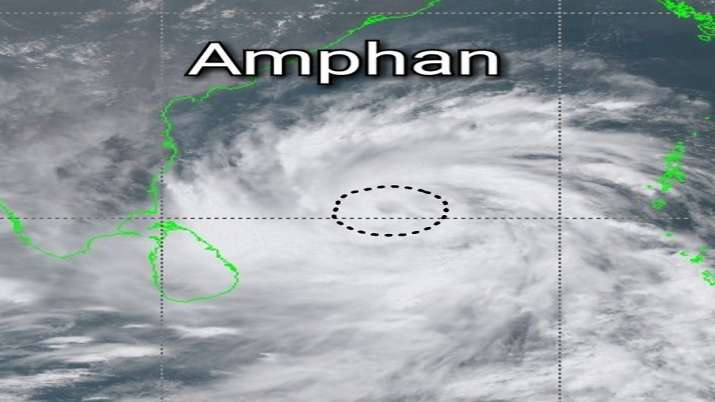 Amphan Cyclone in india
