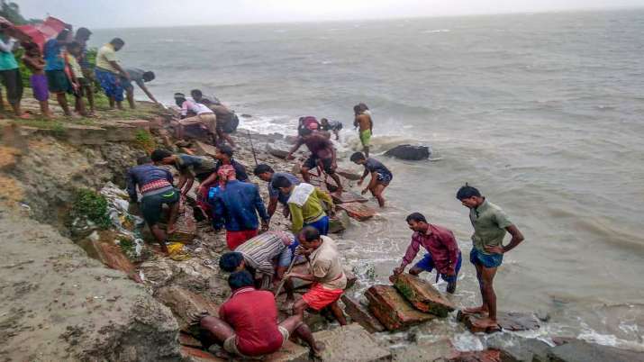 Cyclone Amphan, South 24 Parganas, West Bengal