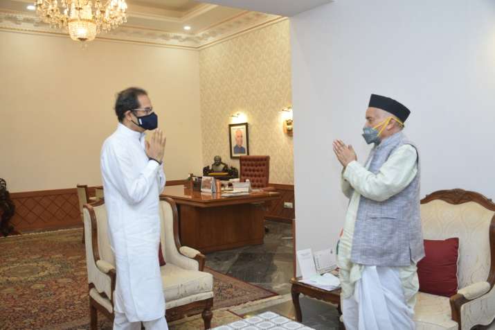 Uddhav Thackeray, Uddhav Thackeray Bhagat Singh Koshyari, Bhagat Singh Koshyari Maharashtra Day